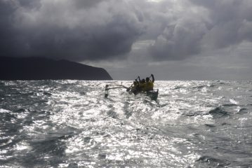 canoa havaiana em ilhabela