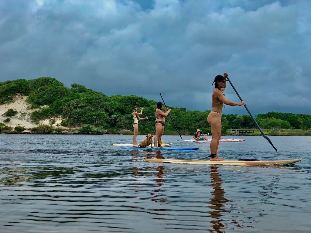 Remada Aberta pela Valorização das Nossas Águas na Guarda do Embaú