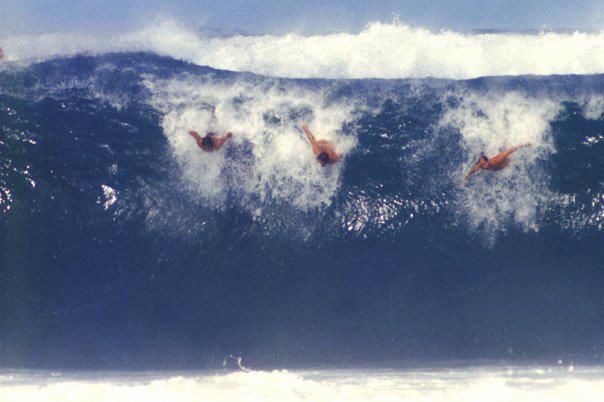 Surfe de jacará em copacabana