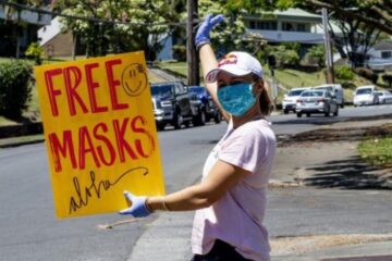 mascaras no Havaí