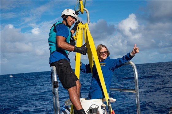 Kathy Sullivan ª mulher a chegar ao ponto mais profundo do oceano