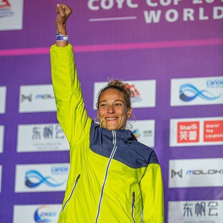 Jessika Moah, medalha de prata mundial de SUP