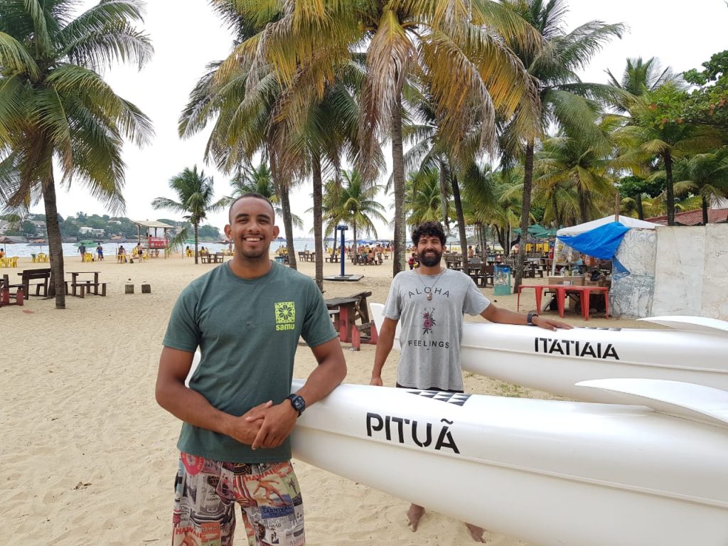 Clube de canoa havaiana em vitória
