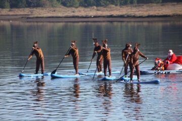 papai noel stand up paddle