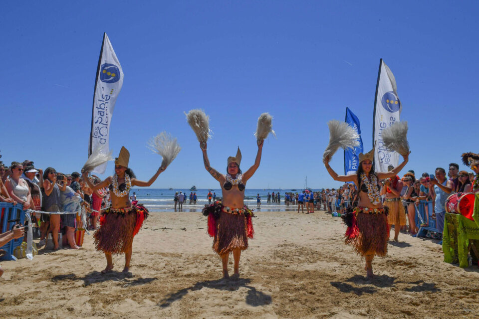 Vendée Va'a é um dos maiores festivais sobre cultura polinésia da Europa. 