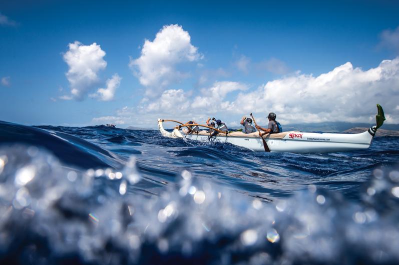 segurança canoa polinésia