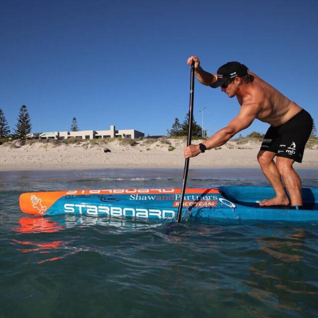 Michael Booth stand up paddle