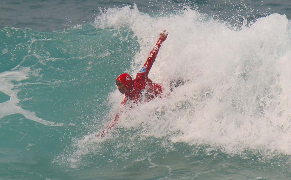 Nilton Luis campeão da categoria Heróis Guarda-Vidasdo Kpaloa Brasileiro de Bodysurf
