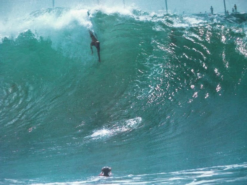 Mel Thoman bodysurf surf de peito