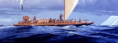 origem das rotas de colonização da Polinésia