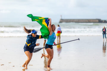 Assista ao vídeo oficial com os melhores momentos das disputas de Paddleboard e SUP Race Técnico do Mundial da ISA