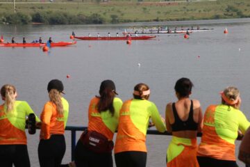 Brasileiro de Va'a Velocidade tem dia intenso de disputas