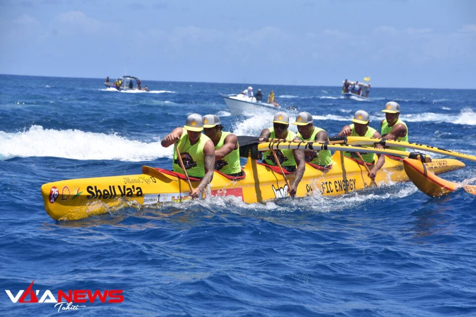 Shell Va'a Marathona Polynésie la 1ère
