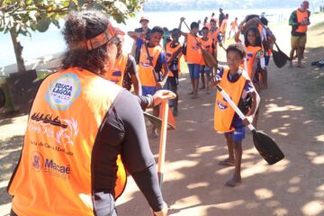 Projeto canoa na lagoa