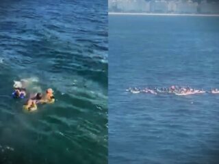73 pessoas stand up paddle