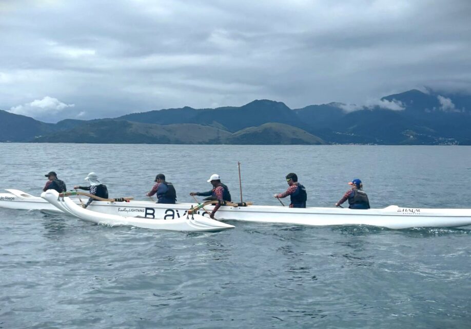 travessia Bravus canoa havaiana