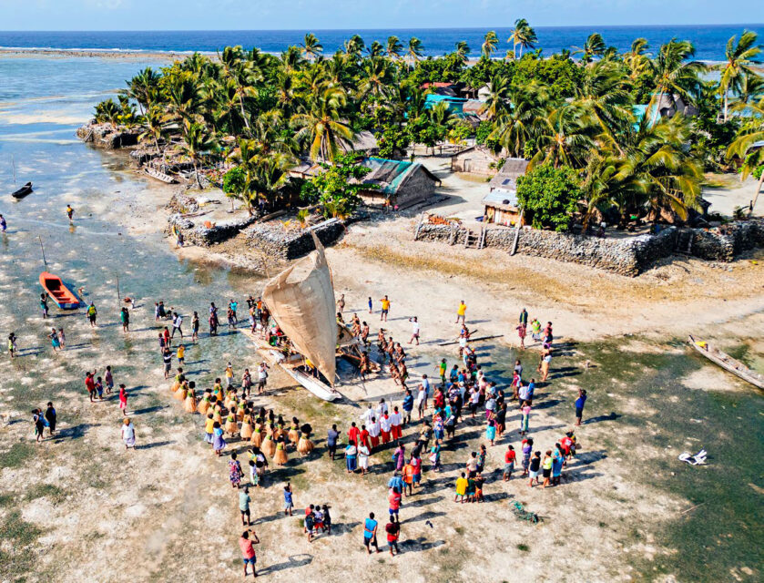 Vaka Tepuke canoa tradicional