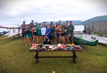 ação social clube de canoa