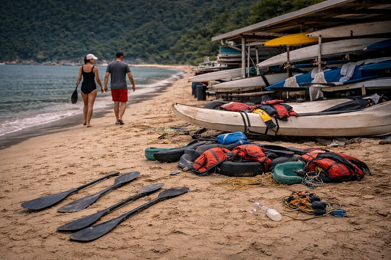 clube de canoa havaiana