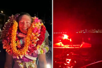 Kelsey Pfendler travessia solo