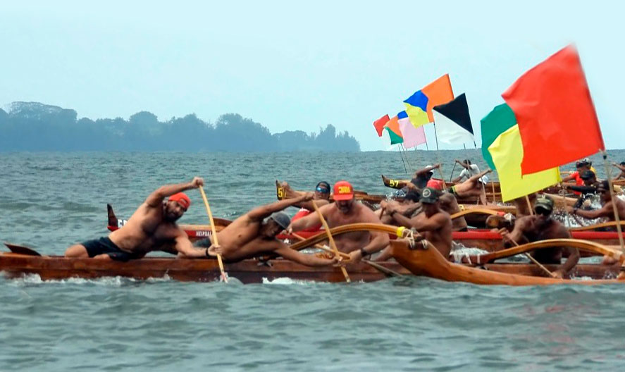 voga canoa havaiana